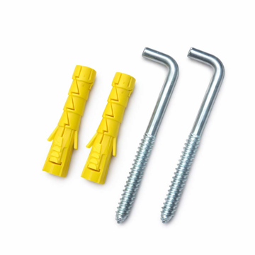 Kukasti šraf za bojler M10 x 120 mm sa tiplovima za montažu na zid